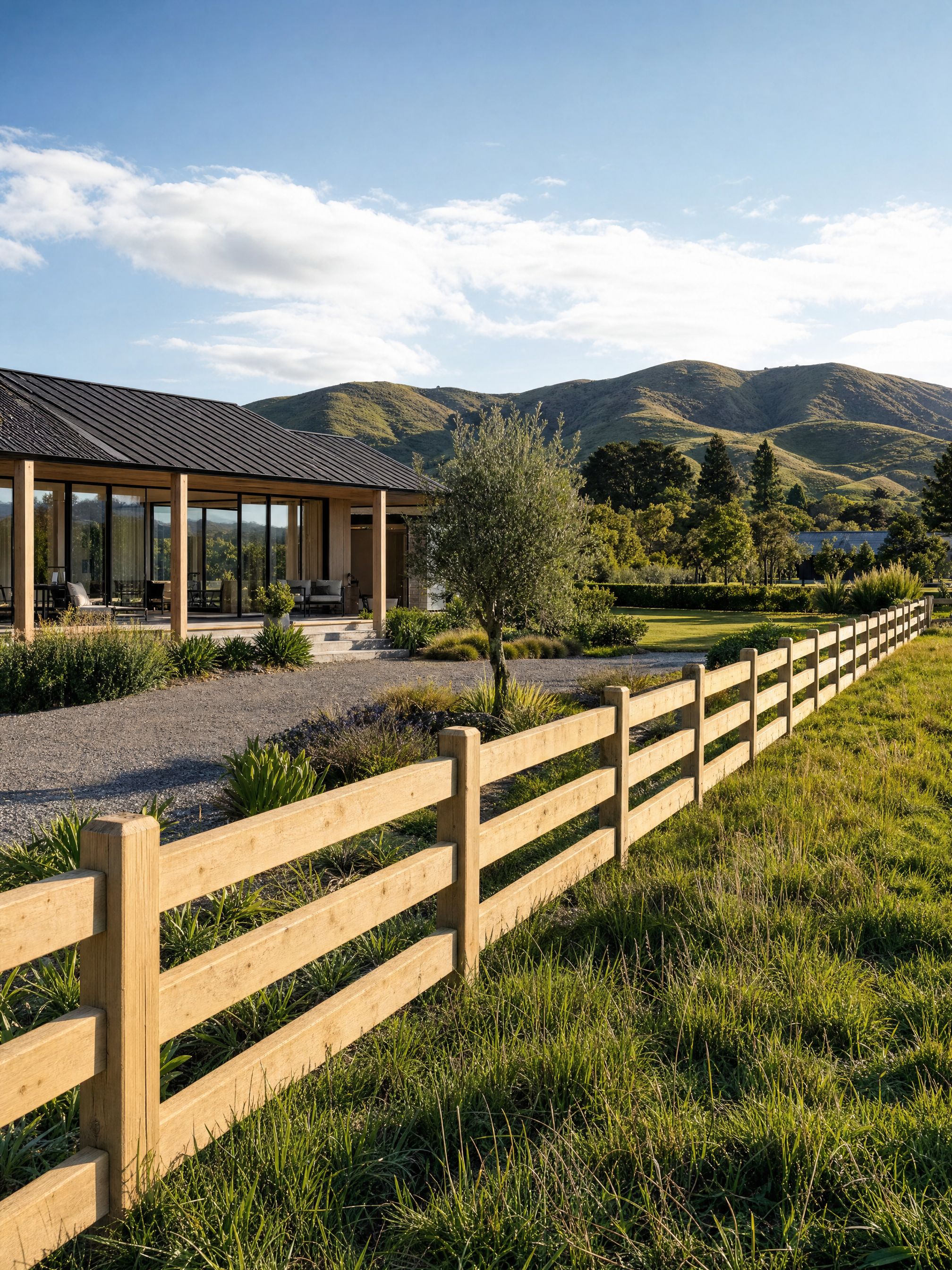 Timber Interlocking Fence