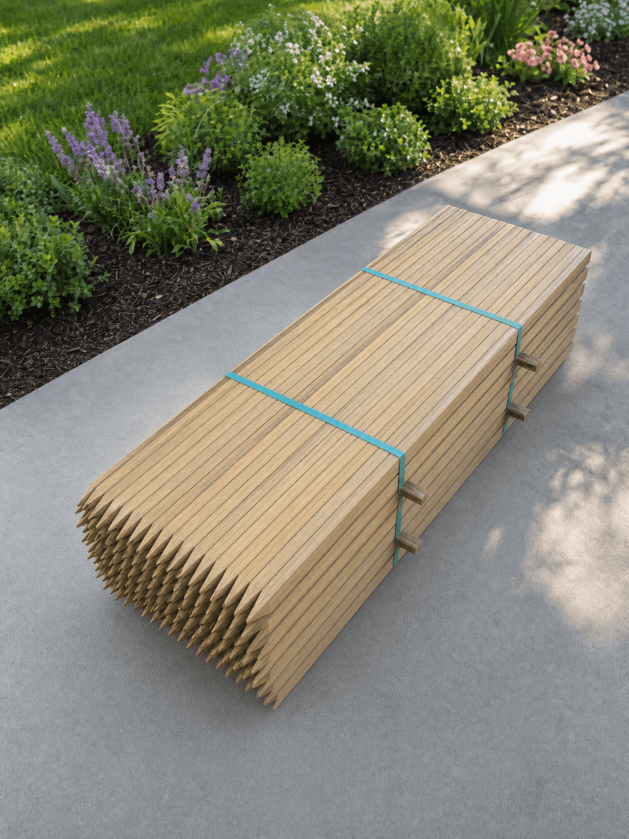 Hardwood Garden Stakes